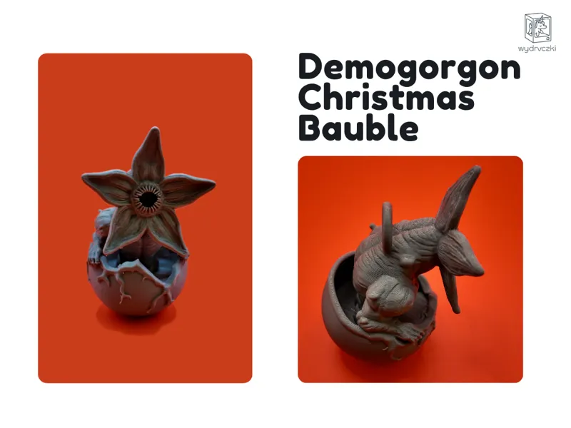 Demogorgon Christmas Bauble / Ornament