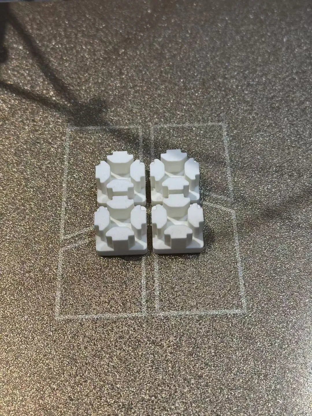 Miniatura 1 do modelo 3D 铝型材脚垫