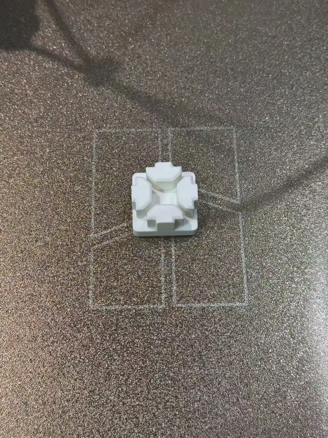 Miniatura 2 do modelo 3D 铝型材脚垫