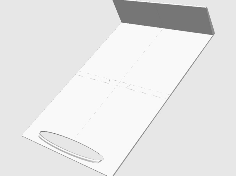 Communal Mailbox pullout shelf 29.5 x 42.9 x 8cm