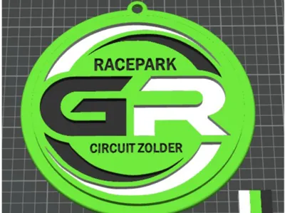 Green Rush racepark logo round