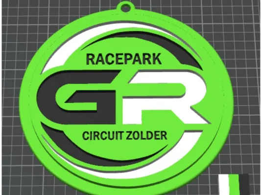 Green Rush racepark logo round