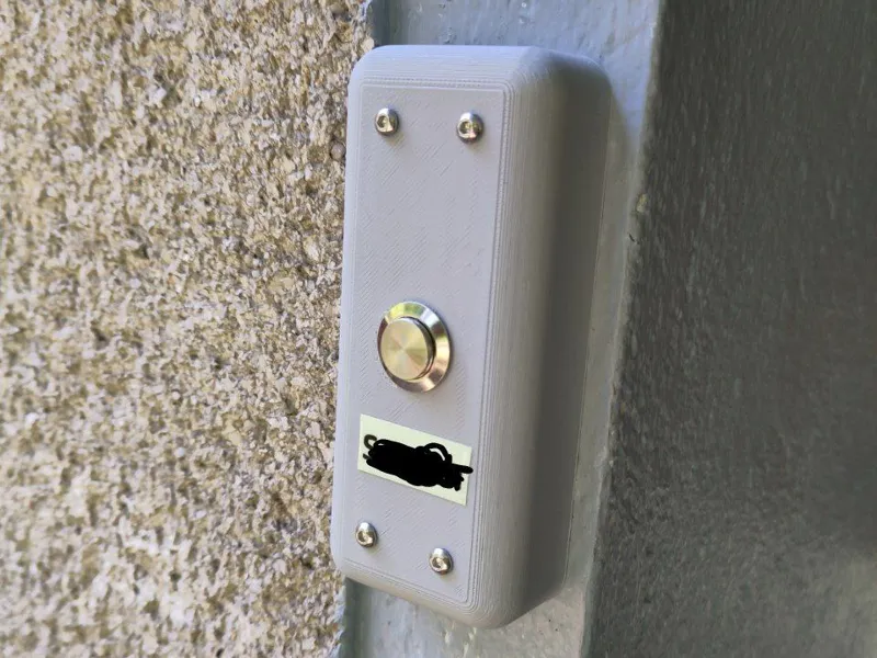 Simple and Durable Doorbell Housing