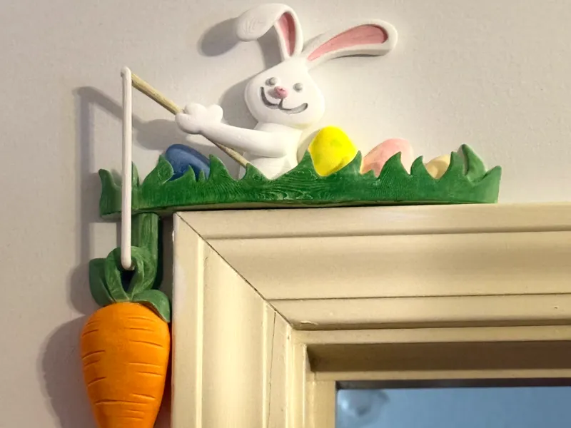 Door Corner art for Easter