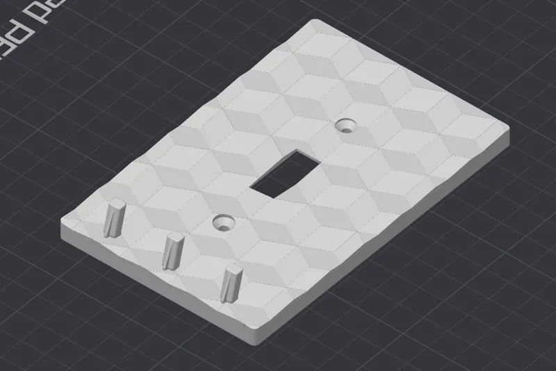 Cube Light Switch Cover