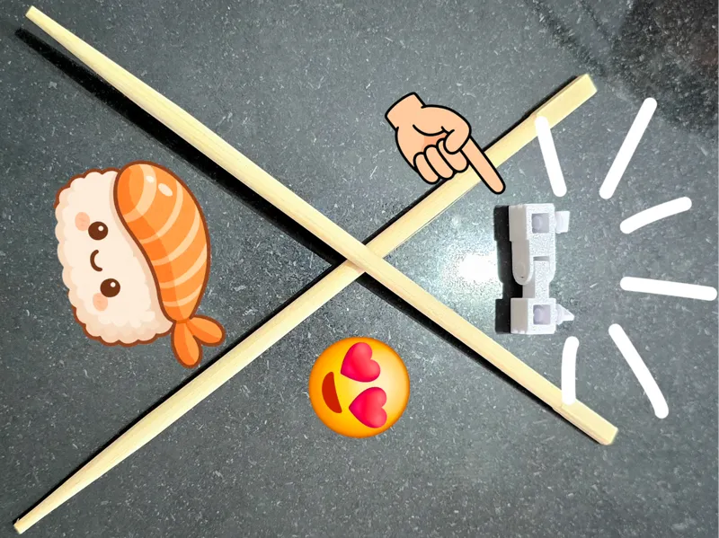 chopsticks clip