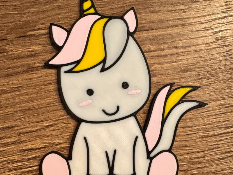 Big Unicorn Topper