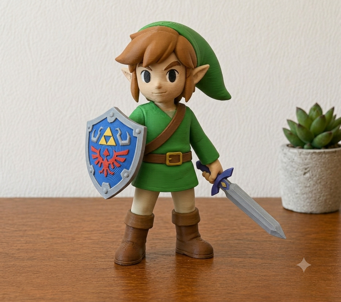 Miniatura 2 do modelo 3D Link Zelda