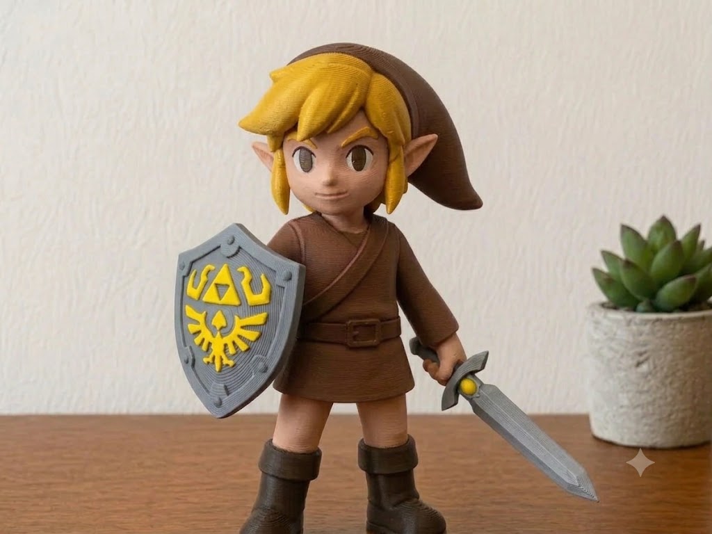 Miniatura 3 do modelo 3D Link Zelda