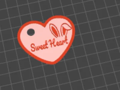 Heart-shaped pendant
