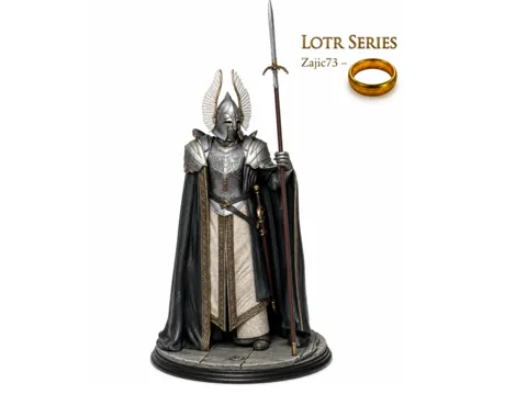 Soporte: FOUNTAIN GUARD OF GONDOR (Lord of The Rings -LOTR) — referencia de MakerWorld