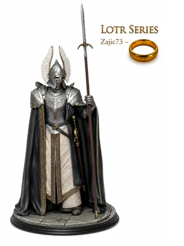 Soporte: FOUNTAIN GUARD OF GONDOR (Lord of The Rings -LOTR) — vista de referencia 2
