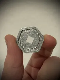 0.15mm layer, 3 walls, 0% infill