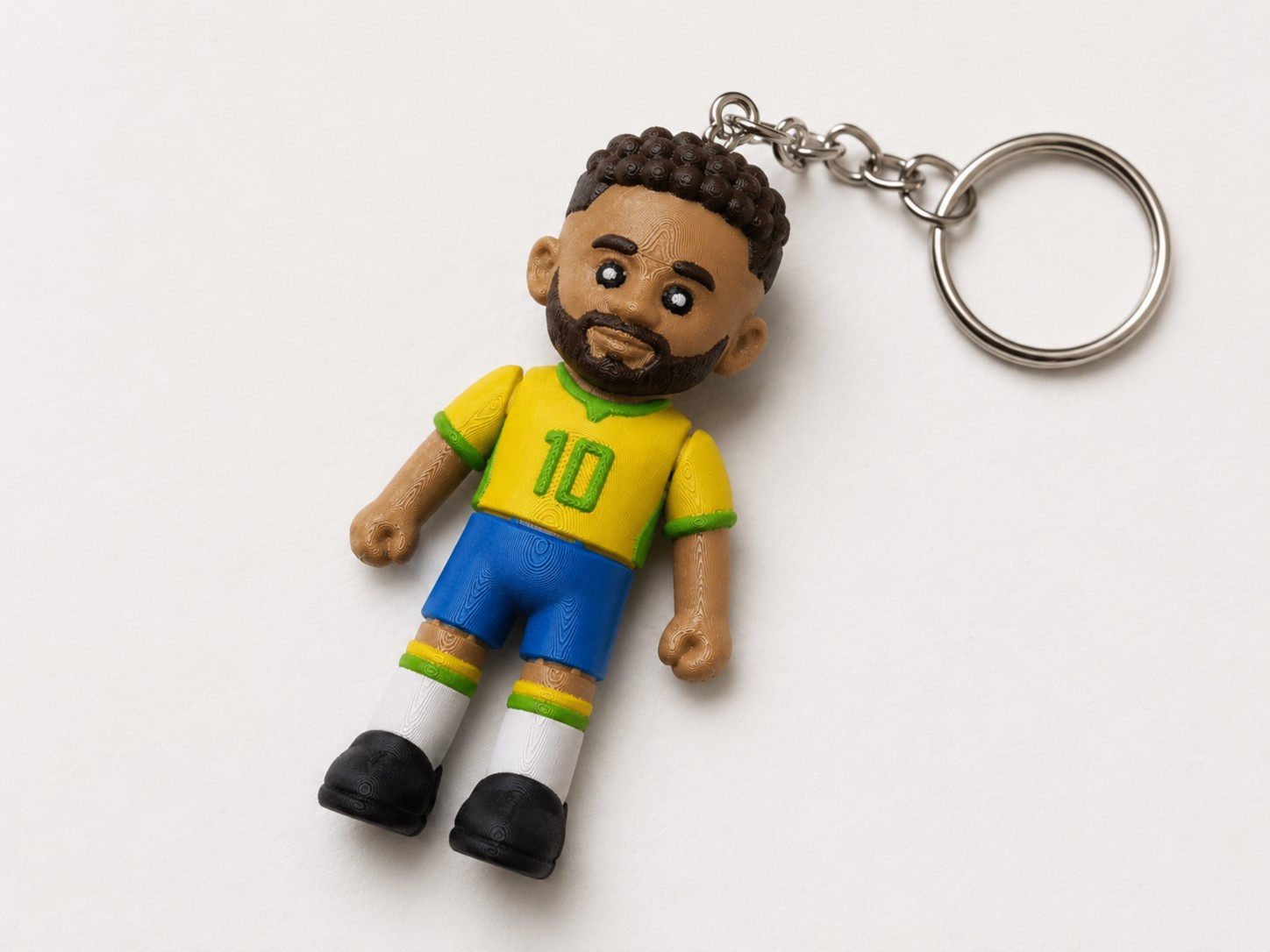 Brazil Soccer Player World Cup 2026 Mini Flexi Toy