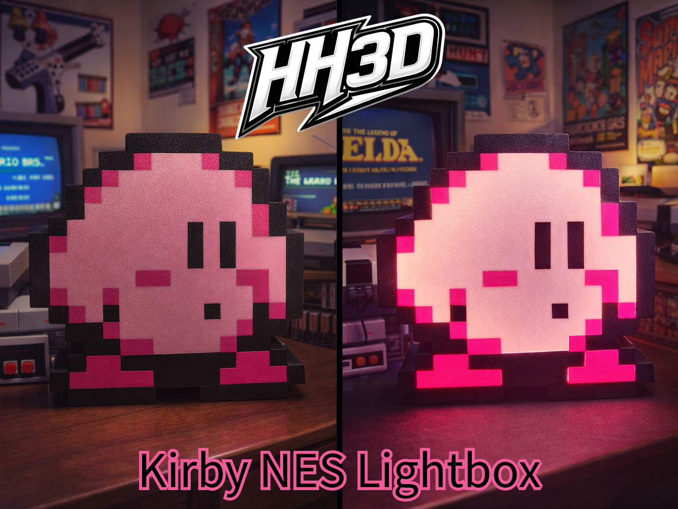 Kirby NES Lightbox