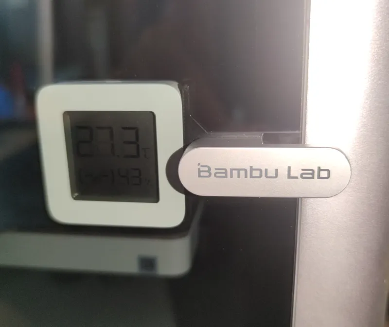 Hydro Mount for Xiaomi Humidity Monitor 2 Bambulab