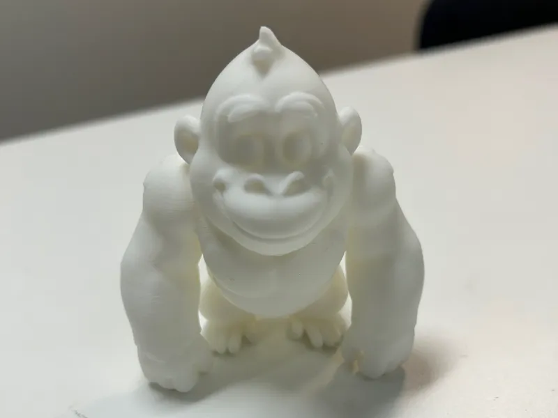 Gorilla with a smile