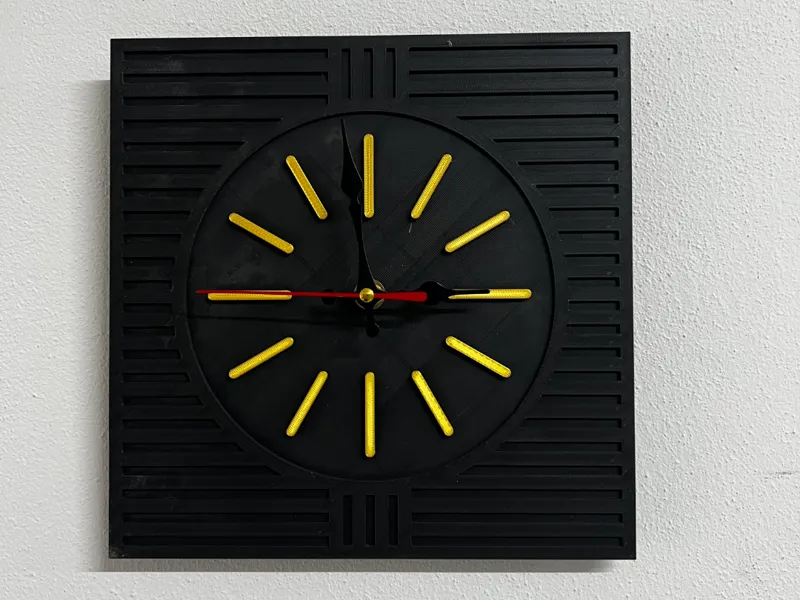 "Modern Elegance" Wall Clock