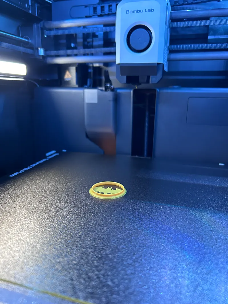 Batbu Labs - "Bambu Face" as Batman Logo