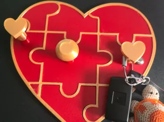 Pezzi di Cuore organizzato (Organizer)