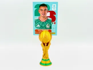 (Fixed) World Cup Trophy Card Display