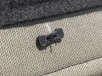 Small Bone Shaped Button