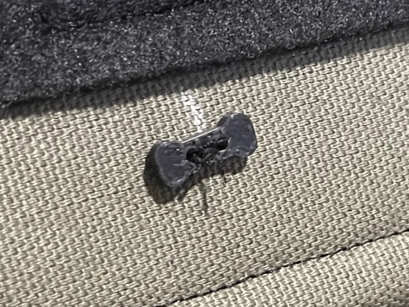 Small Bone Shaped Button
