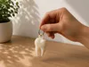 Cute Tooth Keychain normal size