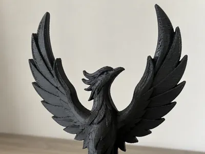 Phoenix Rising Statue