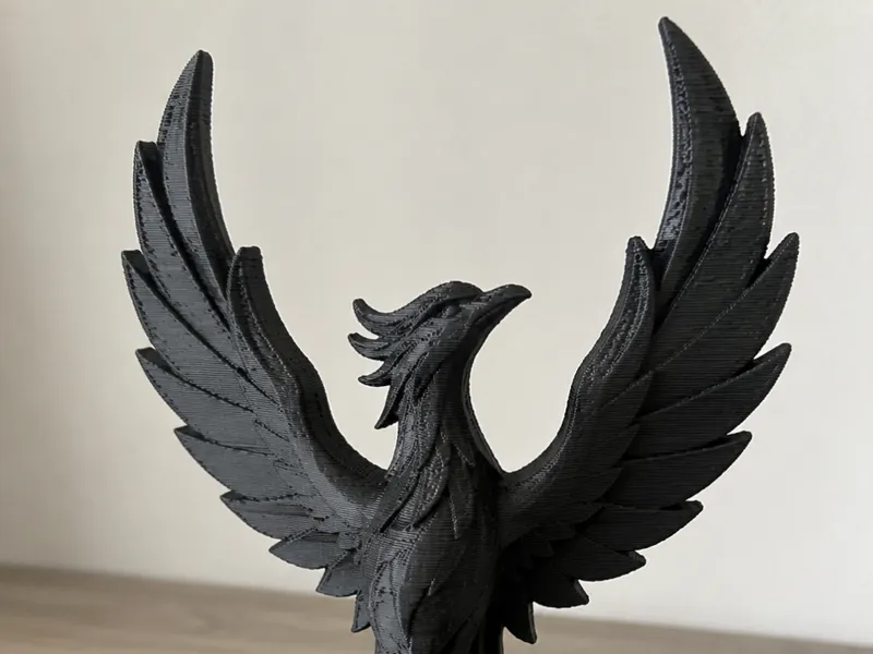 Phoenix Rising Statue