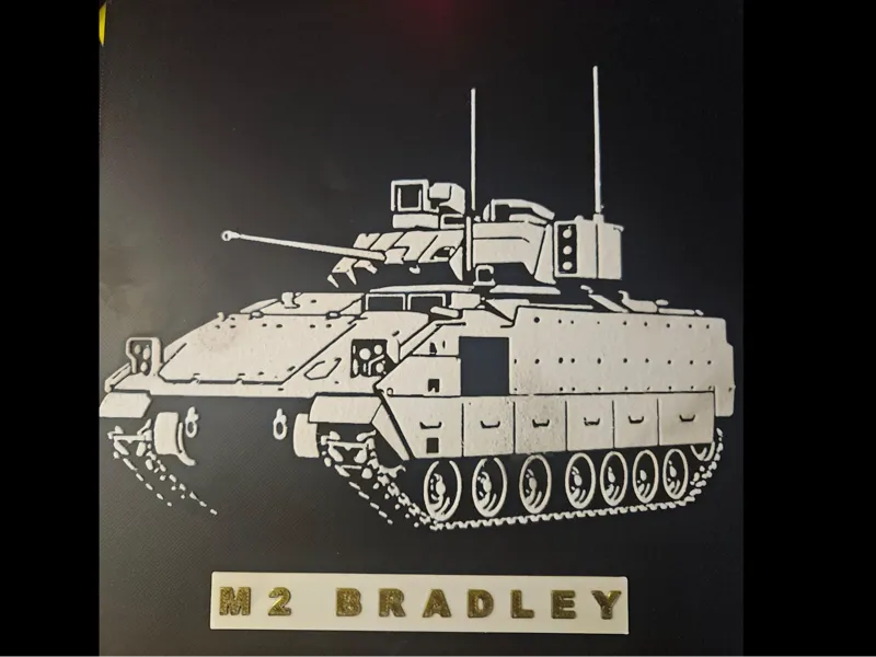 M2 Bradley Hueforge + Nametag