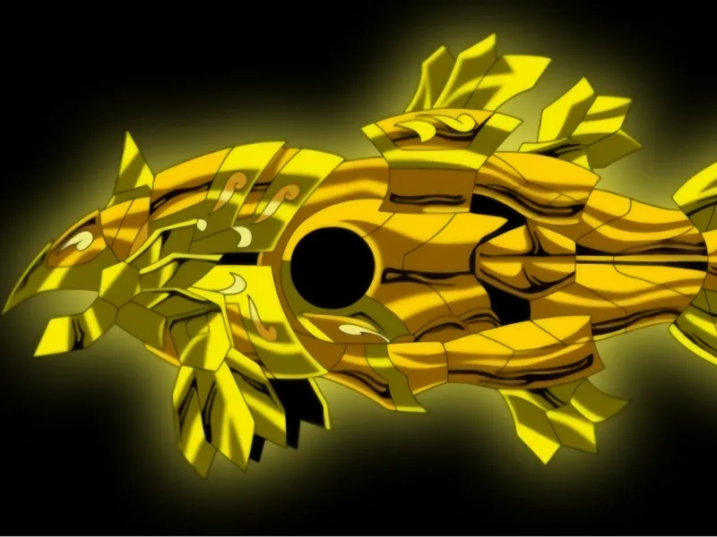 armure d'or du poisson version SOUL OF GOLD