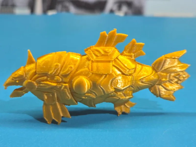 armure d'or du poisson version SOUL OF GOLD