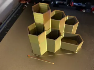 Schreibtisch Organizer  Hexagon
