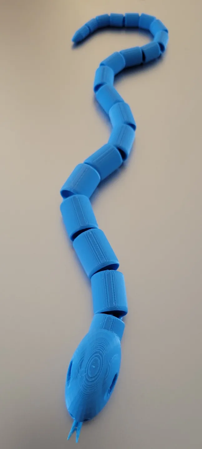 Basic Snake Model Simple articulated snake by Fetter79 MakerWorld: Download Free 3D Models