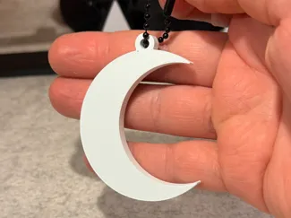 Porta chiavi mezza luna