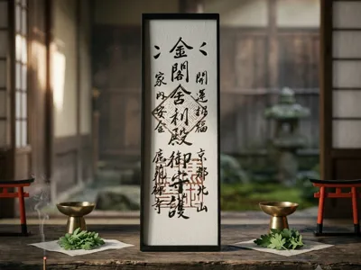 Ofuda Kinkaku-ji – "Home Protection" (家内安全)