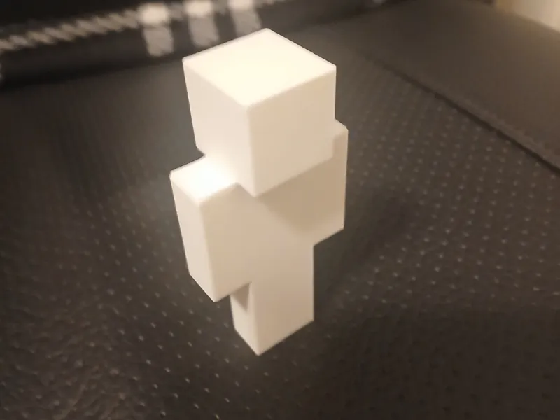 paintable minecraft figure