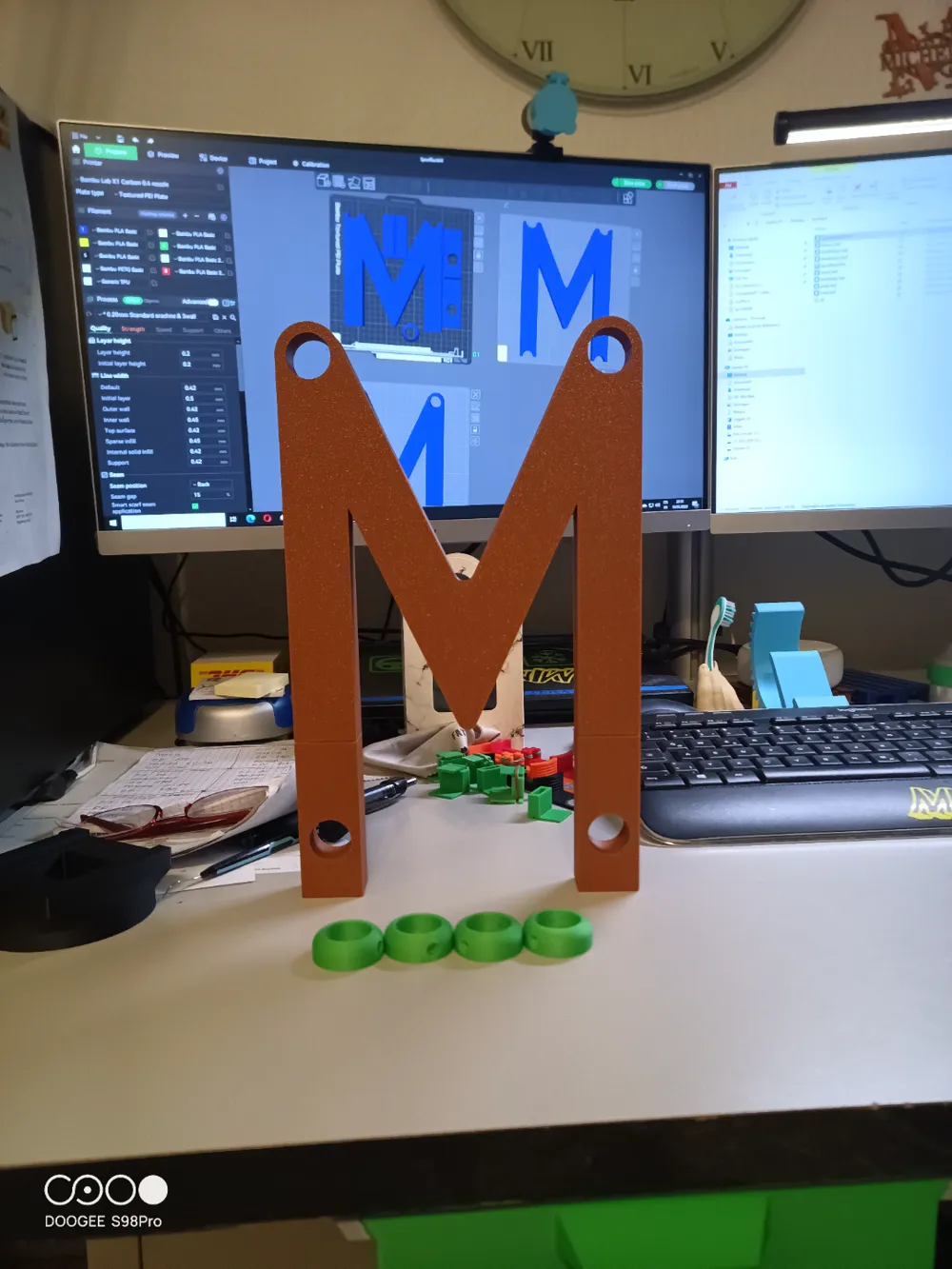 Filament spool rack/shelf by Michele MM3D - MakerWorld