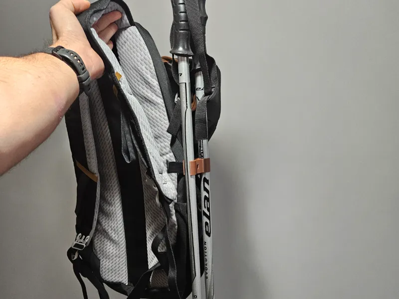 Ski Pole / Nordic Walking Backpack Mount