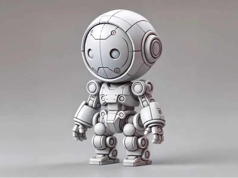 Sci-Fi Desk puppet