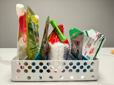 Kitchen Spice Packet Storage Box