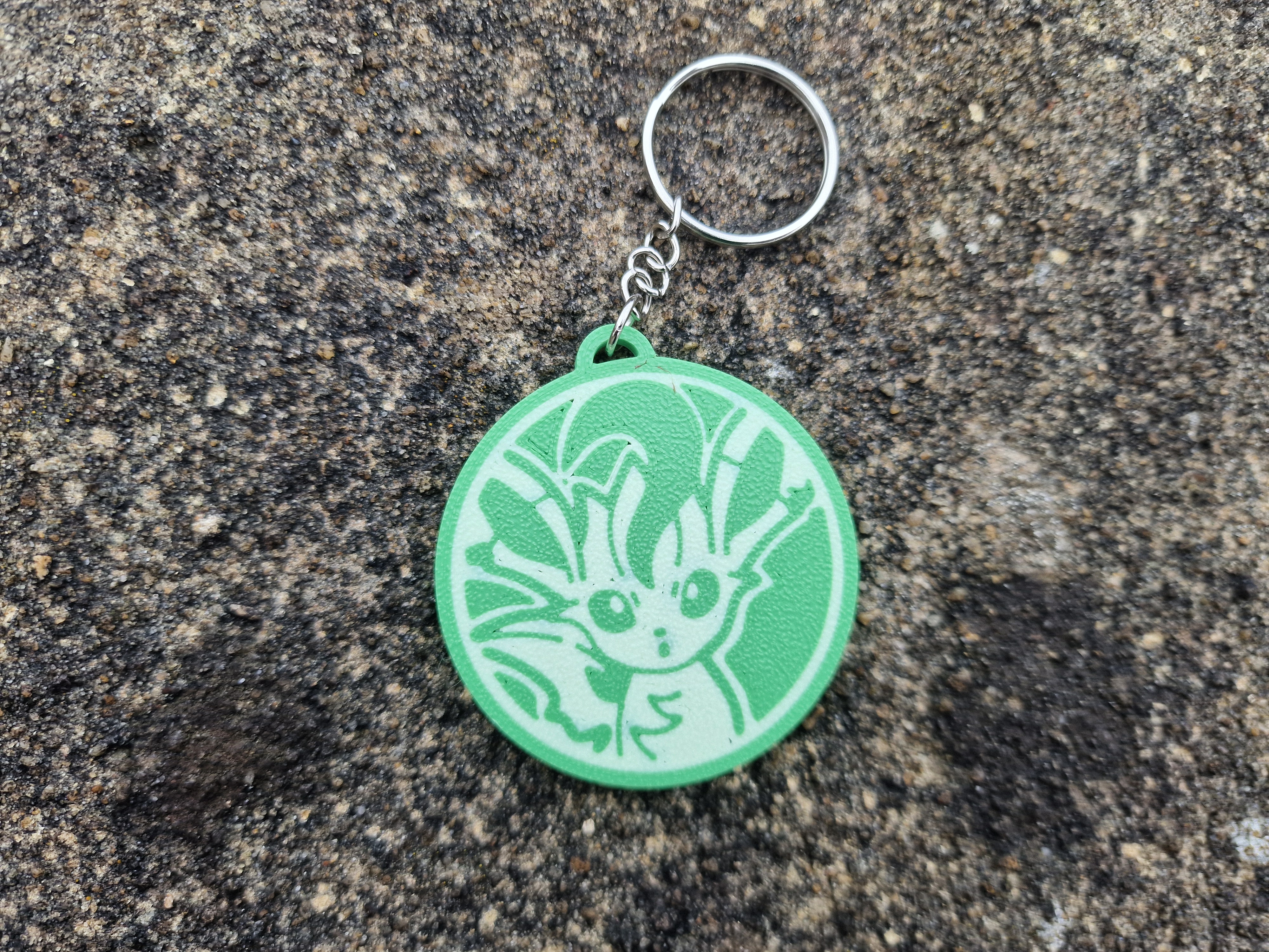Miniatura 3 do modelo 3D Eeveelution Keychain Set