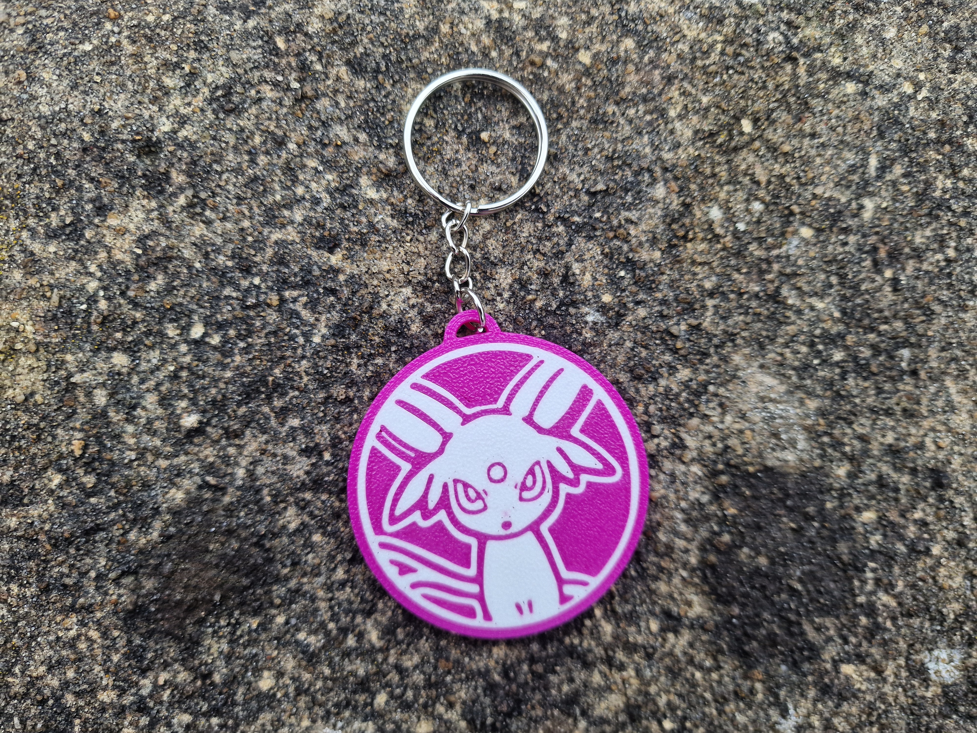 Miniatura 6 do modelo 3D Eeveelution Keychain Set