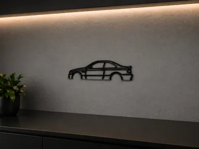 BMW E46 Wall Art