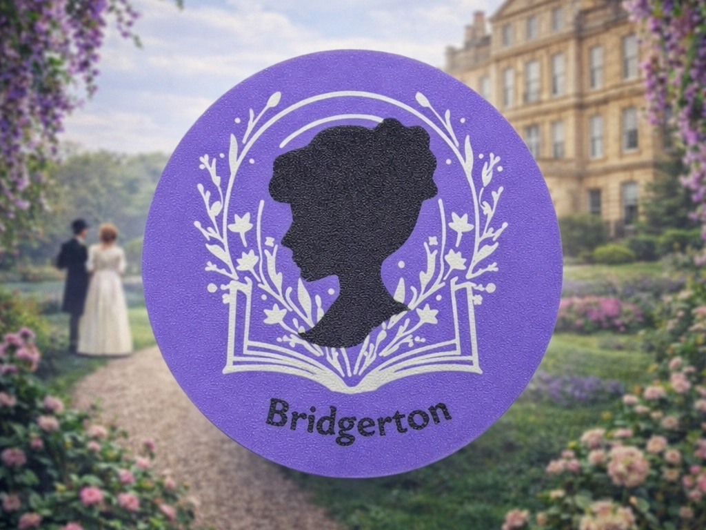 Regency Silhouette Coaster – Period Drama Style
