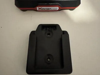 Parkside 20v battery holder