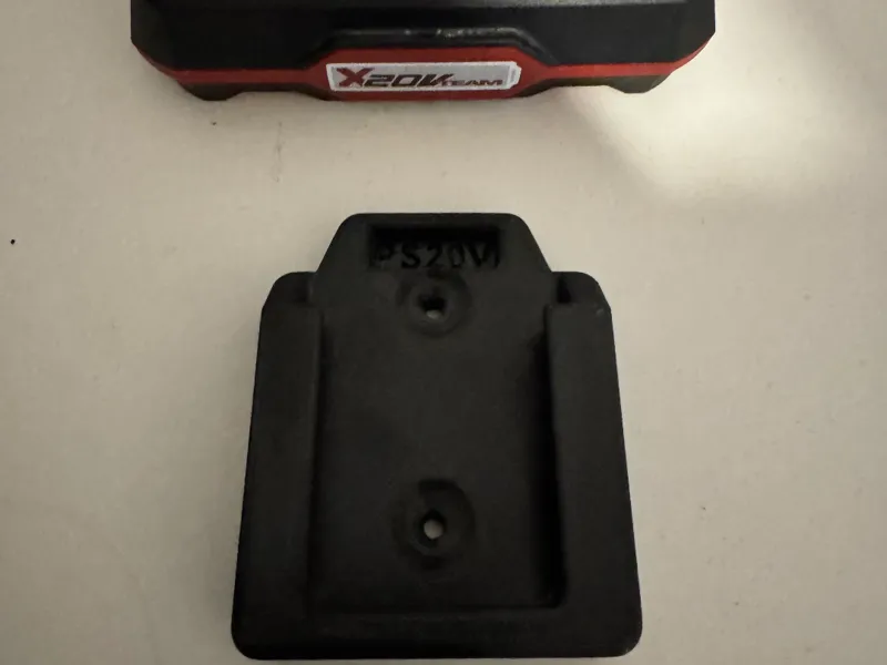 Parkside 20v battery holder