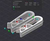 2 pieces scaled at 100%