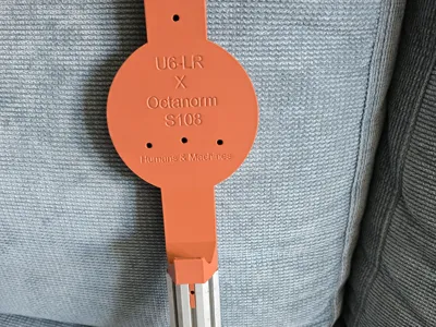U-PRO-MP mount on Octanorm S108 (U6-LR, UAP, ..)